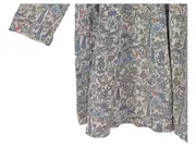 Vorschaubild 3 von Mädchen Freizeitkleid Blumenmuster Gr. 110 4-5 Jahre Beige