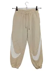 Vorschaubild 1 von Jogginghose Damen XS Beige Big Swoosh Logo Sweatpants Sporthose