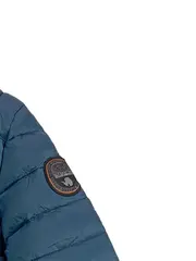 Vorschaubild 4 von Steppjacke Herren Gr. S/M Petrol Kapuze Daunenjacke Outdoor