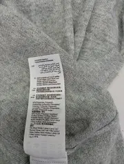 Vorschaubild 4 von Damen Pullover Gr. 32/XS Grau Klassisch Elegant Cut-Out Langarm