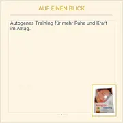 Vorschaubild 2 von GU Autogenes Training Ratgeber Gesundheit Dietrich Langen Taschenbuch Ruhe