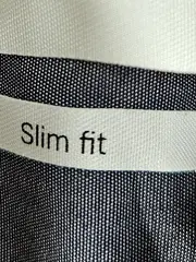 Vorschaubild 4 von Herren Freizeithemd Langarm Blau Meliert Gr. L Baumwolle Casual