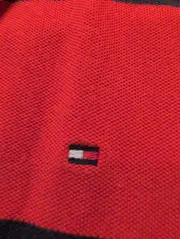 Vorschaubild 4 von Damen Polo Kleid Gestreift Rot Blau Gr. XS