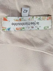 Vorschaubild 3 von Damen Freizeitkleid Gr. 42/L Beige Elegant Klassisch