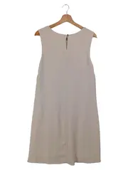 Vorschaubild 2 von Damen Freizeitkleid Gr. 42/L Beige Elegant Klassisch