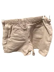 Vorschaubild 4 von Kinder Cargo Shorts Mädchen Gr. 140 Beige Sommer Kurze Hose