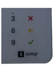 Vorschaubild 3 von AIR1E215 Kartenlesegerät EC Kartenterminal kontaktlos NFC Bluetooth Weiß