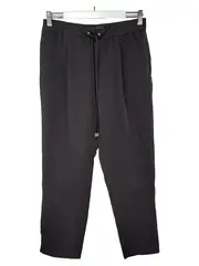 Vorschaubild 1 von Damen Stoffhose Schwarz Größe M Casual Jogger Hose