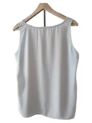 Vorschaubild 3 von Damen Top Grau Gr. 40 L Basic Ärmellos