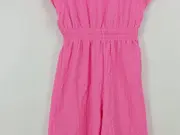 Vorschaubild 2 von Mädchen Sommerkleid Maxikleid Pink Rüschen Baumwolle Gr. 128