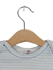 Vorschaubild 4 von Baby Shirt Kurzarm Gr. 80 gestreift blau weiß Baumwolle