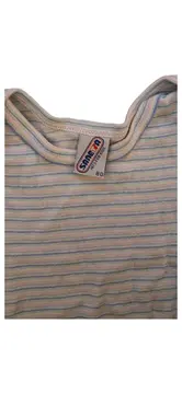 Vorschaubild 6 von Baby Shirt Kurzarm Gr. 80 gestreift blau weiß Baumwolle