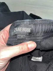 Vorschaubild 3 von Cargohose Herren Drop Crotch Jogger Schwarz Größe 29