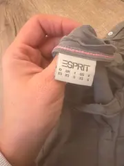 Vorschaubild 4 von Damen Top Tank Shirt Gr. XS 34 Grau Viskose Basic Ärmellos