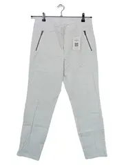Vorschaubild 1 von Stoffhose Damen Weiß Elegant Gr. XL 42 W33 Zipper NEU