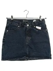 Vorschaubild 1 von Jeansrock Damen Gr. M Blau Denim Minirock Baumwolle