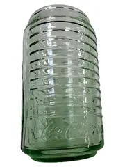 Vorschaubild 3 von Trinkglas Becher Dosenform Grün Geprägt 300ml Sammlerstück