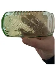 Vorschaubild 4 von Trinkglas Becher Dosenform Grün Geprägt 300ml Sammlerstück