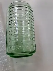 Vorschaubild 5 von Trinkglas Becher Dosenform Grün Geprägt 300ml Sammlerstück