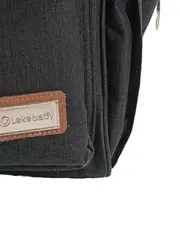 Vorschaubild 3 von Wickelrucksack Wickeltasche Grau Pfeilmuster Babytasche