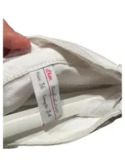 Vorschaubild 2 von Damen Jeans Regular Fit Weiß Größe 36 W28 Stretch Casual