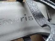 Vorschaubild 3 von Tamaris Damen Pumps Silber Glitzer Absatz 9cm Festlich Gr. 36