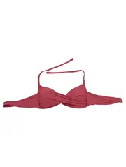 Vorschaubild 1 von Bikini Oberteil Damen Rosa Gr. 38 M Raffung