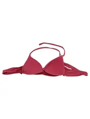 Vorschaubild 2 von Bikini Oberteil Damen Rosa Gr. 38 M Raffung