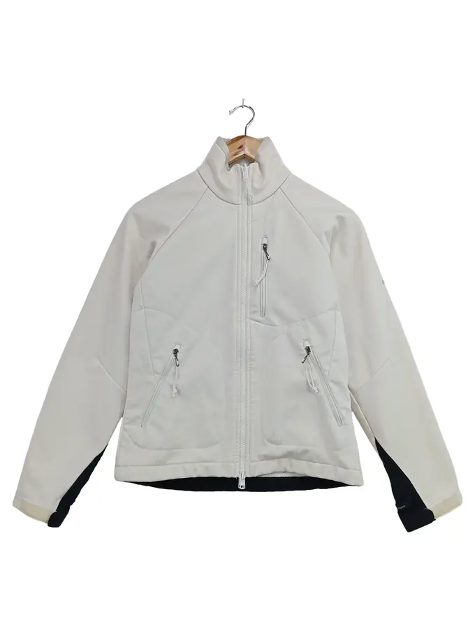 COLUMBIA Damen Leichte Jacke 34;XS Weiß Sportlich Outdoor Freizeit