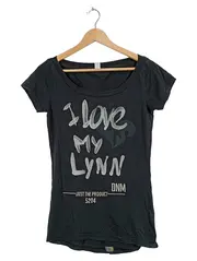 Vorschaubild 1 von Damen T-Shirt I Love My Lynn Schwarz Gr. L Print