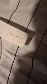 Vorschaubild 2 von Damen T-Shirt Gr. XS weiß gestreift Viskose Casual