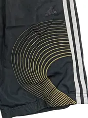 Vorschaubild 3 von Herren Sport Shorts Gr. L Schwarz Polyester Logo Print