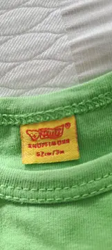 Vorschaubild 2 von Langarmshirt Baby Gr. 62 Grün Teddybär Applikation NEU