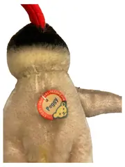 Vorschaubild 2 von Peggy Pinguin Plüschtier Kuscheltier Vintage mit Knopf 15 cm