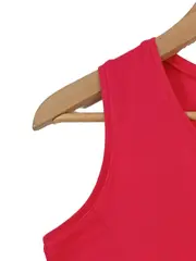 Vorschaubild 2 von Damen Sport Top Ärmellos Pink Gr. 40/L Elasthan Logo