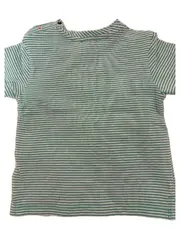 Vorschaubild 2 von Baby T-Shirt Gr. 68 Türkis Gestreift Teddybär Applikation