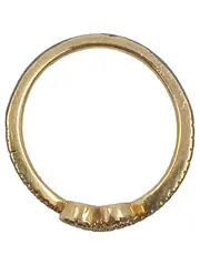 Vorschaubild 2 von Ring Damen Herz Gold Strass Gr. 51 Romantisch