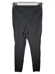 Vorschaubild 2 von Damen Leggings Logo-Streifen Grau Größe M Sportlich