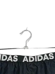 Vorschaubild 3 von Kinder Sport Shorts Gr. 146 Schwarz Logo-Print Polyester Zugband