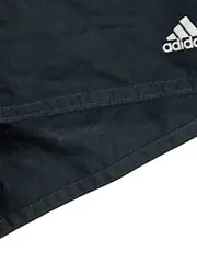 Vorschaubild 2 von Kinder Sport Shorts Gr. 146 Schwarz Logo-Print Polyester Zugband