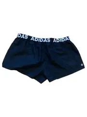 Vorschaubild 4 von Kinder Sport Shorts Gr. 146 Schwarz Logo-Print Polyester Zugband