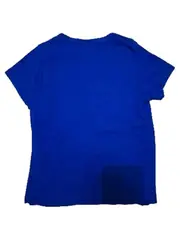 Vorschaubild 3 von Kinder T-Shirt Gr. 128 Blau Basic Kurzarm Baumwolle