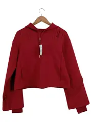 Vorschaubild 1 von Damen Kapuzenpullover Gr. 36/S Rot Sportlich