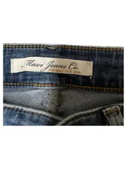 Vorschaubild 2 von Mavi Jeans Co. Damen Straight Leg Jeans Gr. 32 W24 Blau Used Look