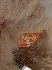 Vorschaubild 4 von Browny Teddybär Plüschtier Kuscheltier Braun Knopf im Ohr 14cm