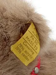 Vorschaubild 3 von Browny Teddybär Plüschtier Kuscheltier Braun Knopf im Ohr 14cm