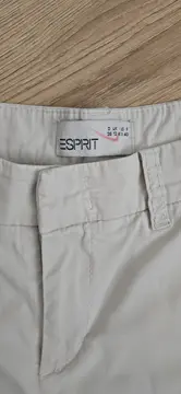 Vorschaubild 3 von Damen Shorts Bermuda Beige Gr. 38 W29 Casual Baumwolle