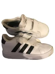 Vorschaubild 1 von Kinder Sneaker Grand Court K Gr. 26 Weiß Klettverschluss Sportschuhe