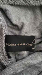 Vorschaubild 2 von Pullover Herren Gr. M Grau Rollkragen Fischgrätenmuster