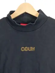 Vorschaubild 2 von Pullover Herren Rollkragen Logo Print Schwarz Gr. L